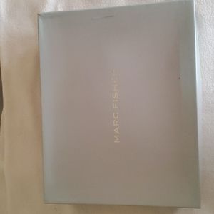 Marc Fisher New in Box Black Leather Short Boot